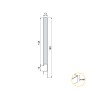 Emuca Außenschublade Concept 30Kg Höhe 185mm Tiefe 500mm Stahl Anthrazitgrau_4