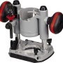 Einhell Akku-Oberfräse TP-RO 18 Li BL Solo: Fräse für Holzbearbeitung mit Tiefeneinstellung und Softgrip.