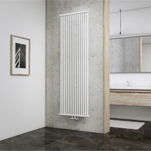 Schulte Design-Heizkörper Kiel Mittenanschluss 1232 W Alpinweiß