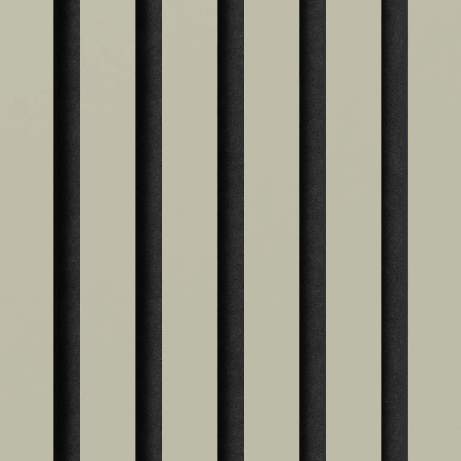 Muster Akustikpaneel Linoleum Mushroom, Filz schwarz, 29,5x15cm. Wandpaneel mit Linoleum-Oberfläche.