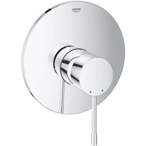 Grohe Essence Einhand-Brausebatterie in Chrom, Duscharmatur mit glänzender Oberfläche.