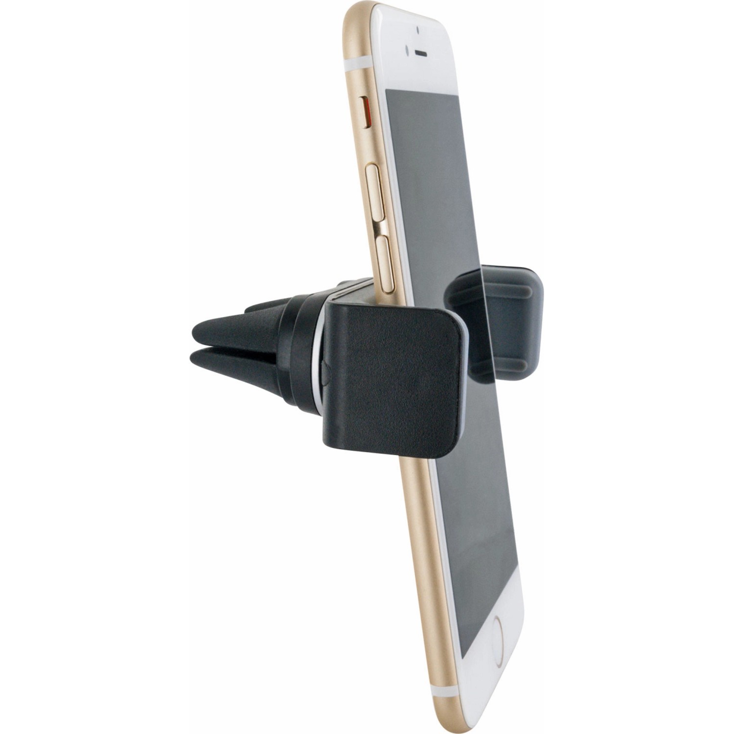 Schwaiger Kfz-Halterung für Smartphones am Lüftungsgitter, schwarz-grau.