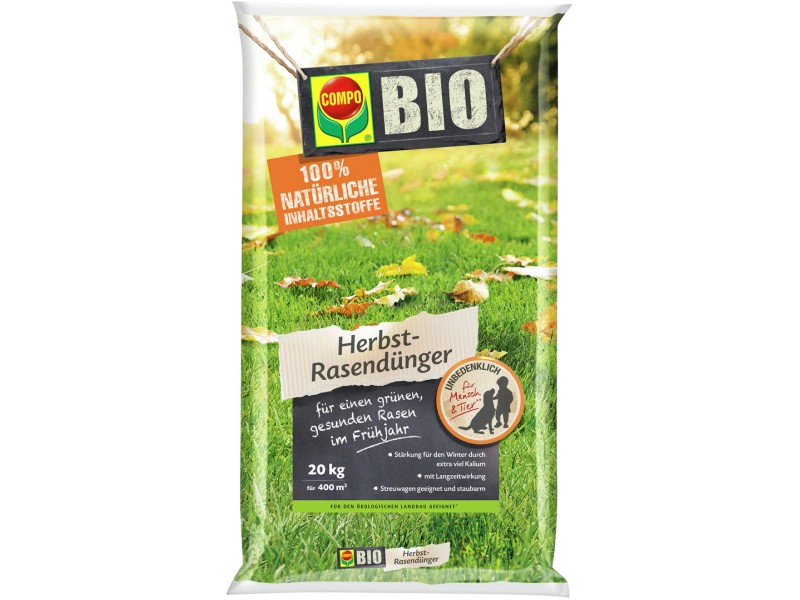 Compo BIO HerbstRasendünger 20 kg kaufen bei OBI