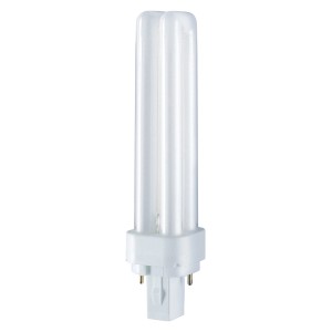 Osram Energiesparlampe Stabform, 10W, Neutralweiß, G24d-1 Sockel.