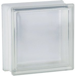 Fuchs Glasstein Riva, 19x19x8 cm, blickdicht für Innen & Außen.