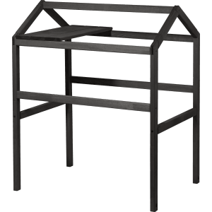 Dobar Pflanzturm-Aufsatz Magic Kubus 2.0, anthrazit, mit Ablage für Hochbeet. Rankhilfe für Pflanzen.