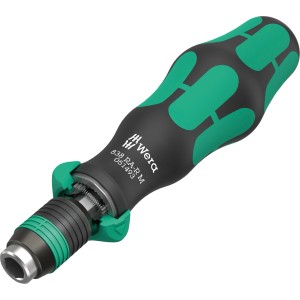 Wera Bits-Handhalter 838 RA-R mit Ratsche, 6 mm. Schraubendreher für schnelles Schrauben.