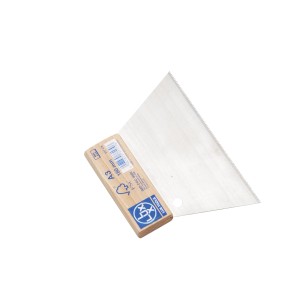 LUX Zahnspachtel Classic, sehr fein, 180mm. Ideal zum Auftragen von Klebstoffen. Maurer- & Fliesenlegerwerkzeug.