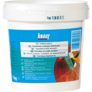 Knauf Haftemulsion 1 kg im Eimer: Haftgrund für Putz und mehr.