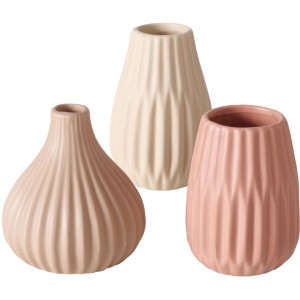 Boltze Vase Wilma 3-fach Sortiert Mehrfarbig