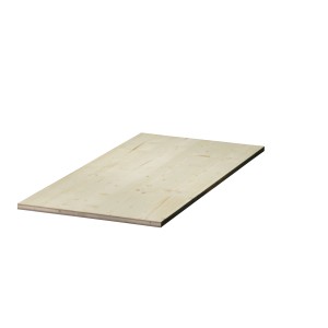 Dreischichtplatte Fichte, 200x50x1,9 cm, für Regalböden und Möbelbau.
