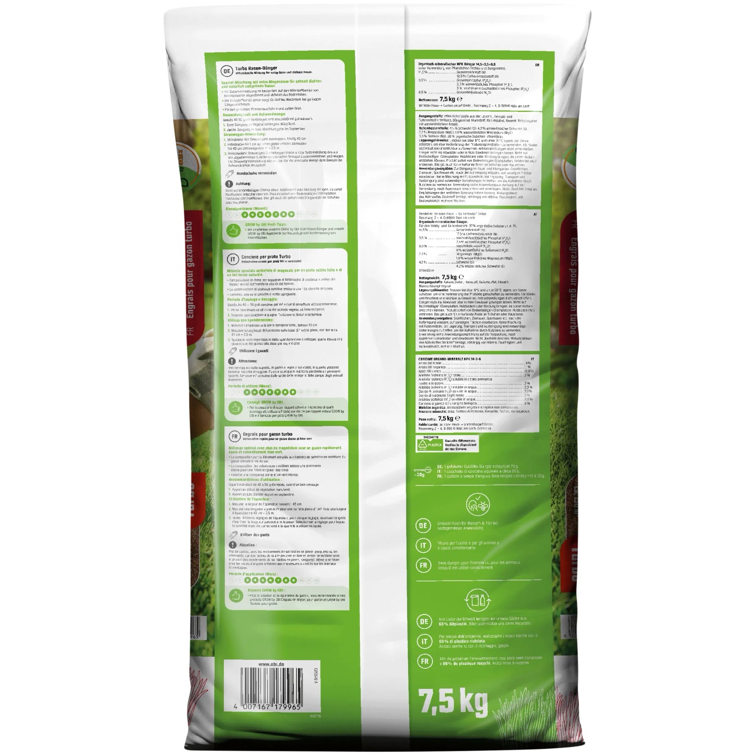 dünger rot Obstbäume Dünger Langzeitwirkung