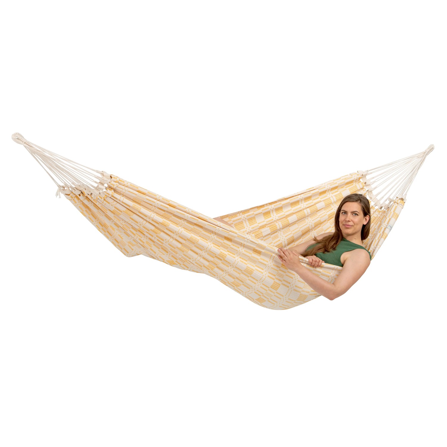 Hngematte Corioca ohne Stab 250 cm x 175 cm XXL Gold kaufen bei OBI