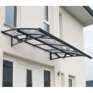 Palram - Canopia Vordach Amsterdam Grau 1.4 x 2.2