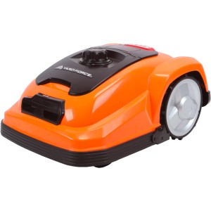 Yardforce Mähroboter SC 600 ECO in Orange und Schwarz. Kompakter Rasenroboter für Gärten.