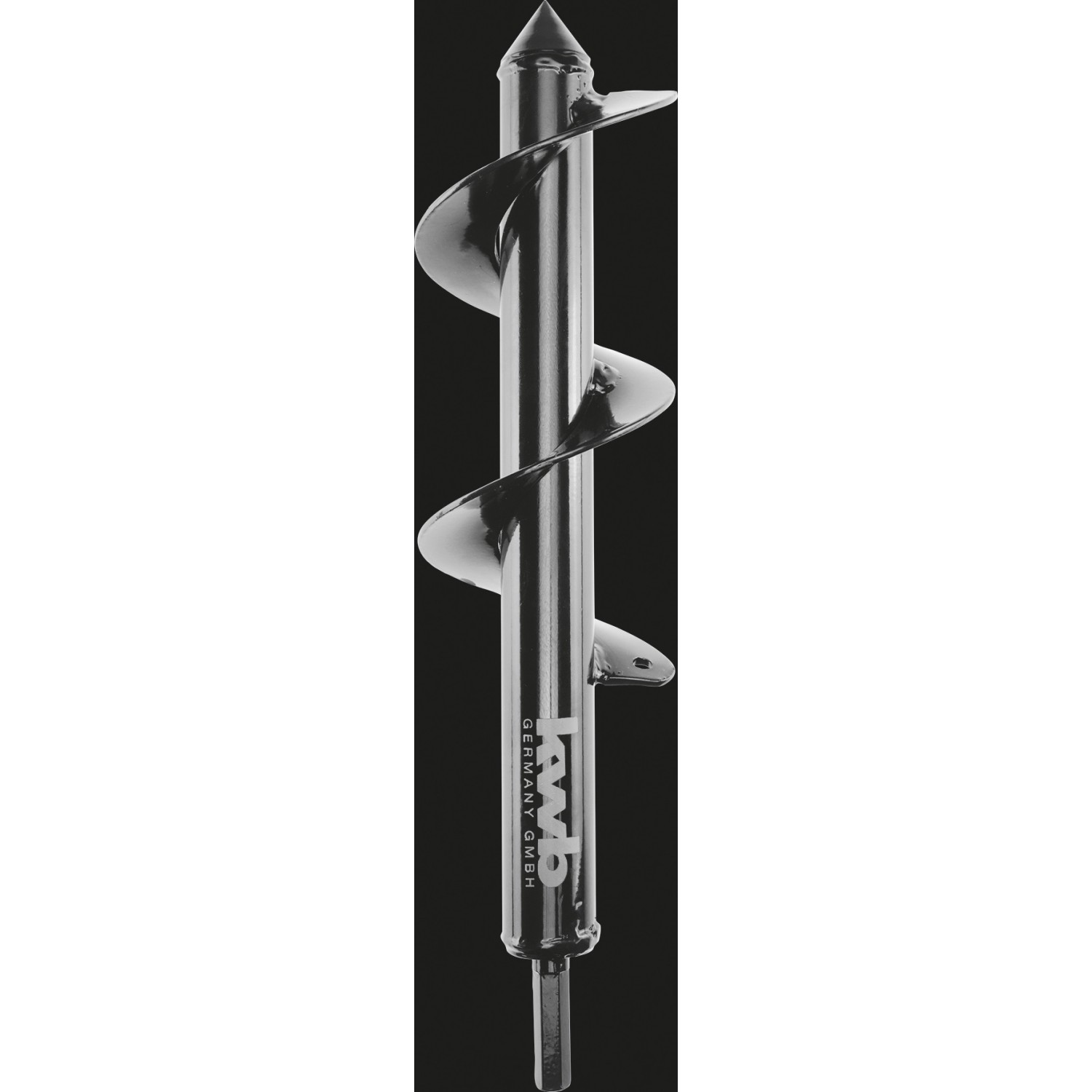kwb Erdbohrer, 7 cm Durchmesser, 30 cm Länge, ideal zum Pflanzen von Zwiebeln und kleinen Bäumen.