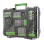 LUX 20V Akku-Bohrschrauber Mobile Werkstatt mit Akku, Bohrer- und Bit-Set im Koffer.