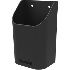 Char-Broil Gear Trax Werkzeugbehälter für Grillutensilien, hitzebeständiger Kunststoff, schwarz.