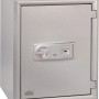 Burg-Wächter Wertschutzschrank MTD 760 K, Tresor in Silber-Metallic mit mechanischem Schloss.