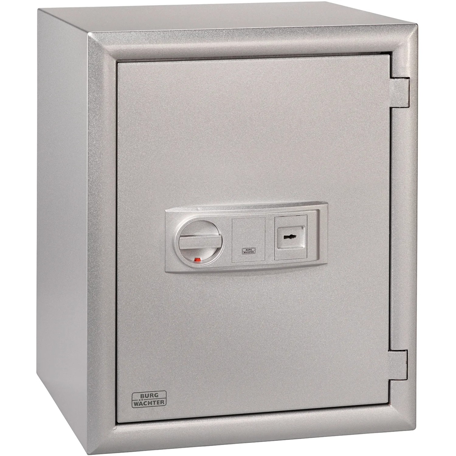 Burg-Wächter Wertschutzschrank MTD 760 K, Tresor in Silber-Metallic mit mechanischem Schloss.