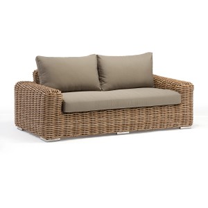 Acamp Sofa Ceres 183x 88 cm x 65 cm Teak-Taupe