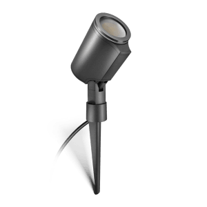 Steinel LED-Strahler Spot Garden, anthrazitfarbiger Außenstrahler für Gartenbeleuchtung.