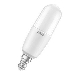 Osram LED-Leuchtmittel E14, 9W, warmweiß, 1050lm. Kompakte LED Lampe für E14 Fassung.