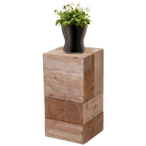 MCW Blumentisch A15 Tanne Holz Rustikal Massiv 60cm