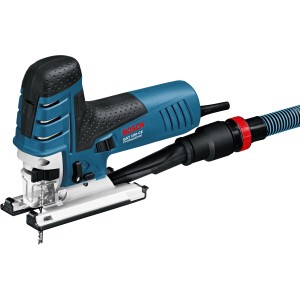 Bosch Professional GST 150 CE Stichsäge (780 W) mit Absaugvorrichtung.