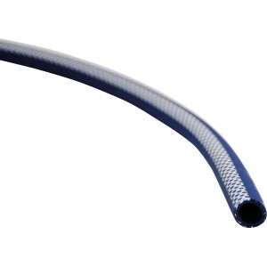 Blauer Fitt Trinkwasserschlauch Pure 13 mm (1/2) Meterware mit Gewebe.