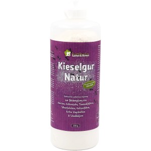 Biohelp Kieselgur Natur Diatomeenerde, 200g, zur Ameisenbekämpfung. Natürliches Mittel im weißen Behälter.