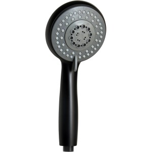 Sanotechnik Handbrause mit 5 Funktionen Schwarz