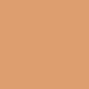 Orangefarbener Buntlack „Baukunst der Sonne“ von Alpina Feine Farben, edelmatt.