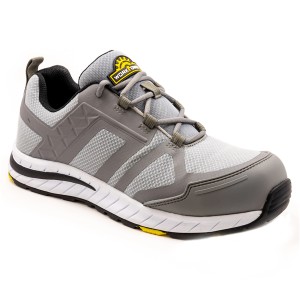 Grauer Workpower Sport Sicherheitshalbschuh S1P Tyler 58704, Größe 46.