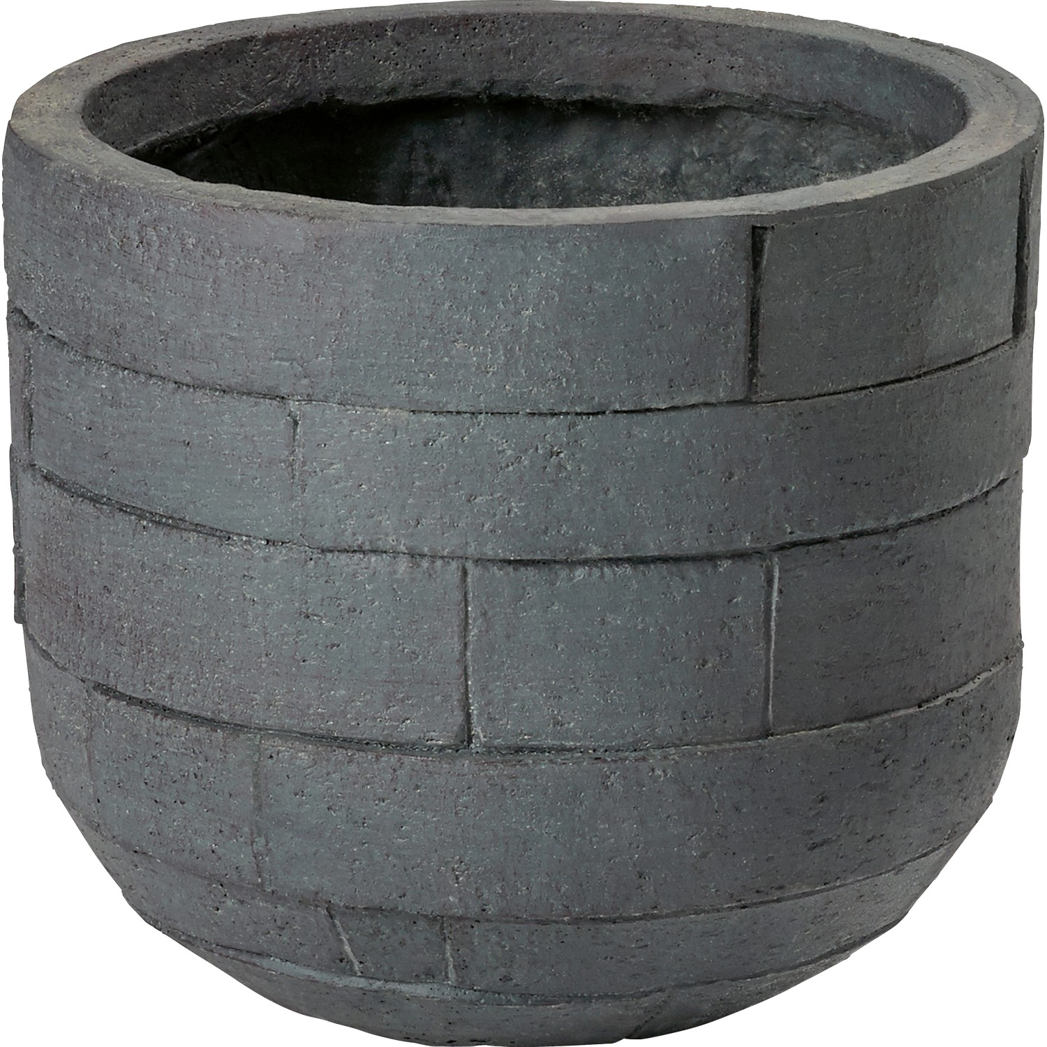OBI Pflanztopf Gourdon Ø 44,5 cm Anthrazit kaufen bei OBI