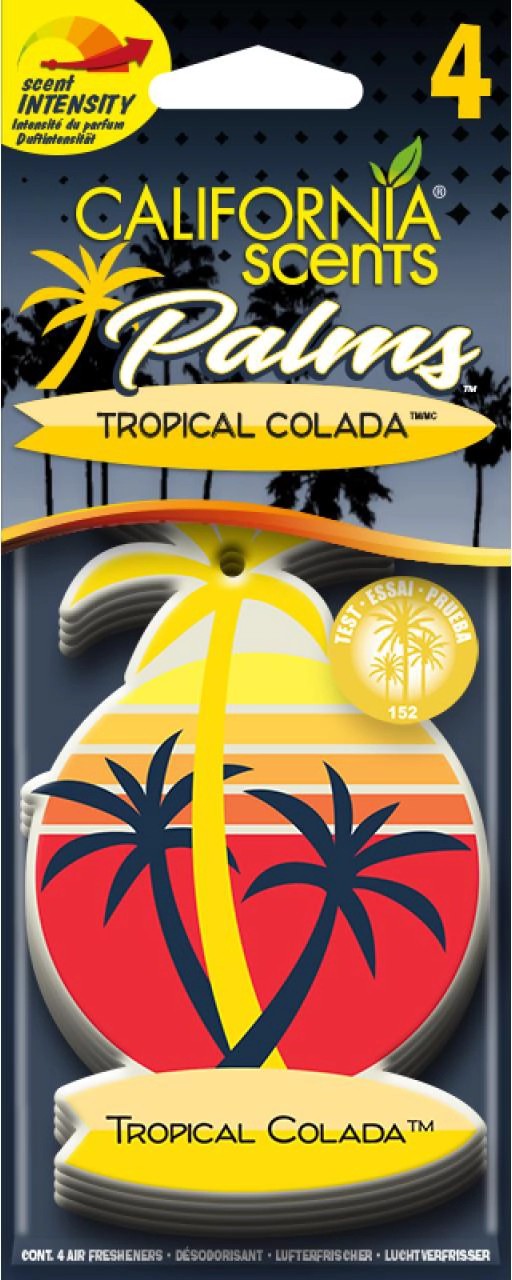 California Scents Lufterfrischer Palm Tropical Colada 4 Stück kaufen