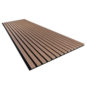 Akustikpaneel Eiche Amalfi, foliert, zur Wand- und Deckenverkleidung.