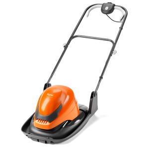Gardena Elektro-Luftkissenmäher SimpliGlide 300, orange/schwarz, für präzises Rasenmähen ohne Radspuren.