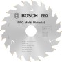 Bosch Kreissägeblatt für Akkusägen Standard for Multi Material