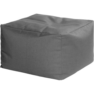 Sitting Point Hocker Outside, 150 l, Anthrazit. Quadratischer Sitzsack für Innen- und Außenbereiche.