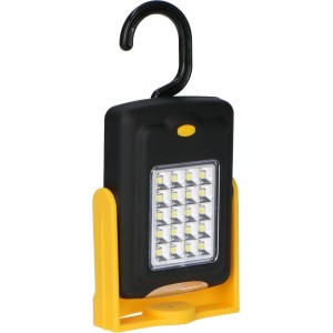 LED's Work LED-Handlampe, 1,4 W, mit Haken und Magnetfuß. Kompakte Bauleuchte für Werkstatt und Camping.