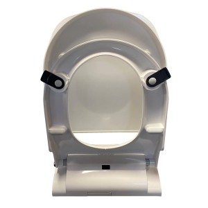 Popodusche Dusch-WC-Sitz PO20 CleanYou in Weiß, Aufsicht.