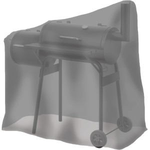 Tepro Universal Abdeckhaube für Smoker, ca. 114x109cm, Anthrazit. Schützt den Grill vor Witterung.