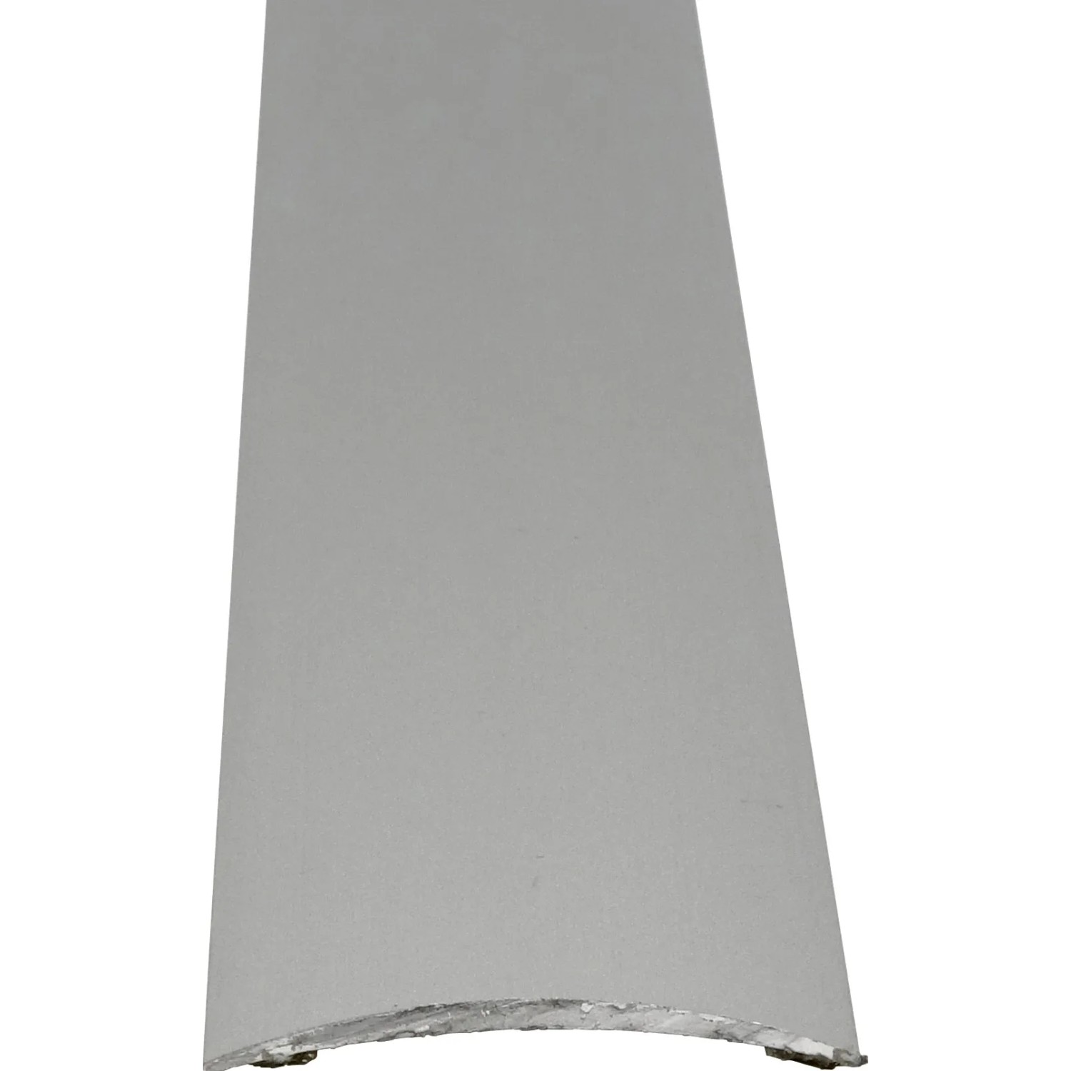 Gelochtes Übergangsprofil aus Edelstahl, 38x5x1000mm, für Laminat & Parkett.