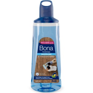 Bona Parkettreiniger Kartusche, 850ml, für Premium Spray Mop. Reinigungsmittel für lackierte/gewachste Böden.