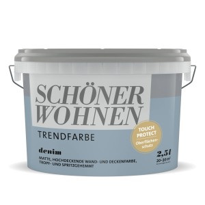 Schöner Wohnen Trendfarbe Denim Matt 2,5 l