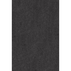 Anthrazitfarbener Kräuselvelours Teppichboden als Meterware, Breite 500cm.