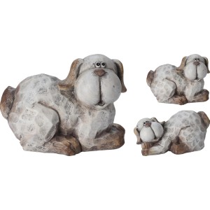 Dekofigur Hund Keramik 12,5 cm