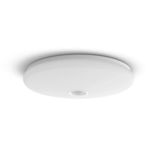 Weiße Philips LED-Deckenleuchte Mauve mit Bewegungssensor, 1700 Lumen.