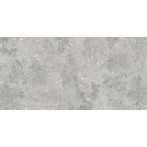 Cersanit Florys Feinsteinzeugfliese, Lichtgrau, 59,8x119,8 cm, Kalksteinoptik, matte Oberfläche.